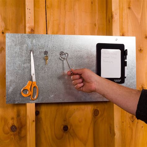 diy magnetic board sheet metal|lightweight metal for magnetic board.